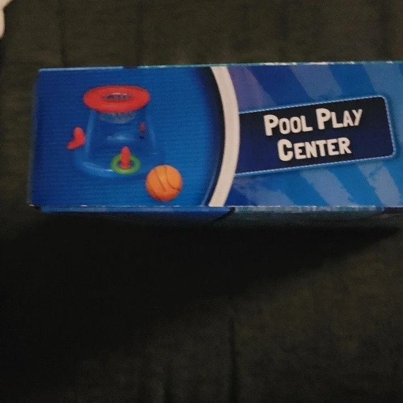 ☀H2OGO! Pool Play Game Center Inflatable Water Floating Basketball Ring Toss Set - Picture 3 of 7